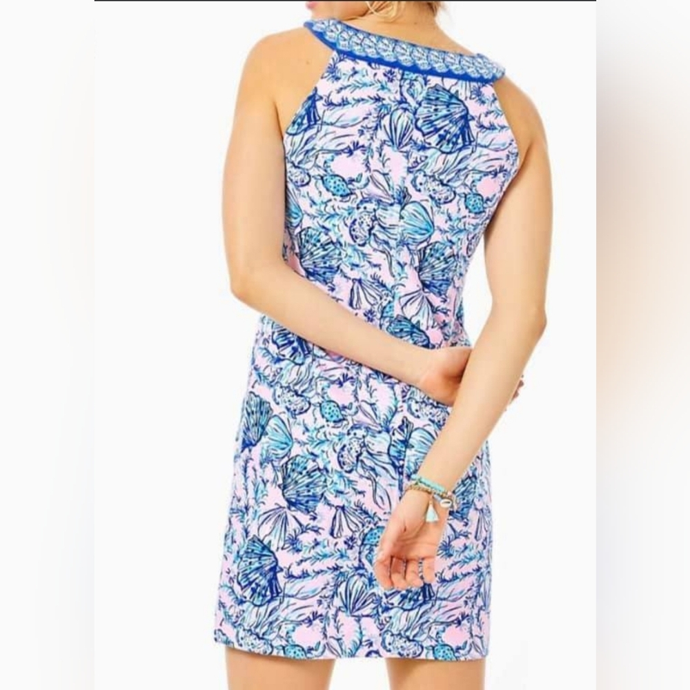 Lilly Pulitzer Santanita Shift Dress in Magnolia Lilac - Picture 2 of 4